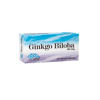 Ginkgo Biloba 40mg Caja x...