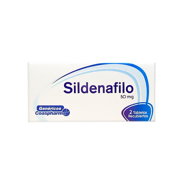 Sildenafil 50mg Caja X 2 Tabletas