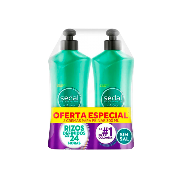 Of Sedal Crema Para Peinarrizos Definidos 2 Pote X 300ml