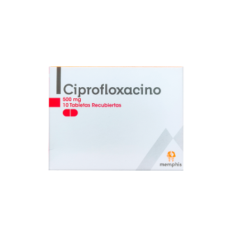 Ciprofloxacino 500mg X 10...