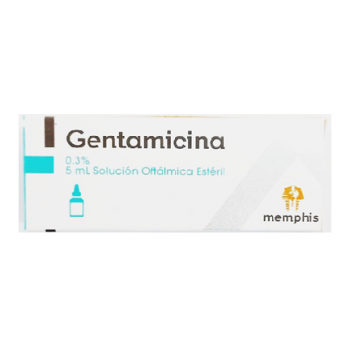 Gentamicina 0.3% Solucion...