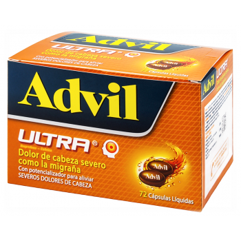 Advil Ultra Caja X 72 cap