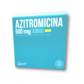 Azitromicima 500 mg Caja x...
